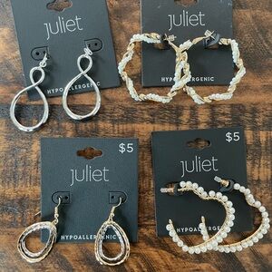 Juliet Hypoallergenic Earrings Collection